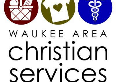 Waukee Area Christian Services Square Logo