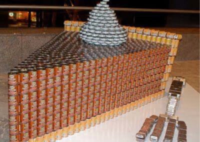 Canned Food Drive Sculpture Contest