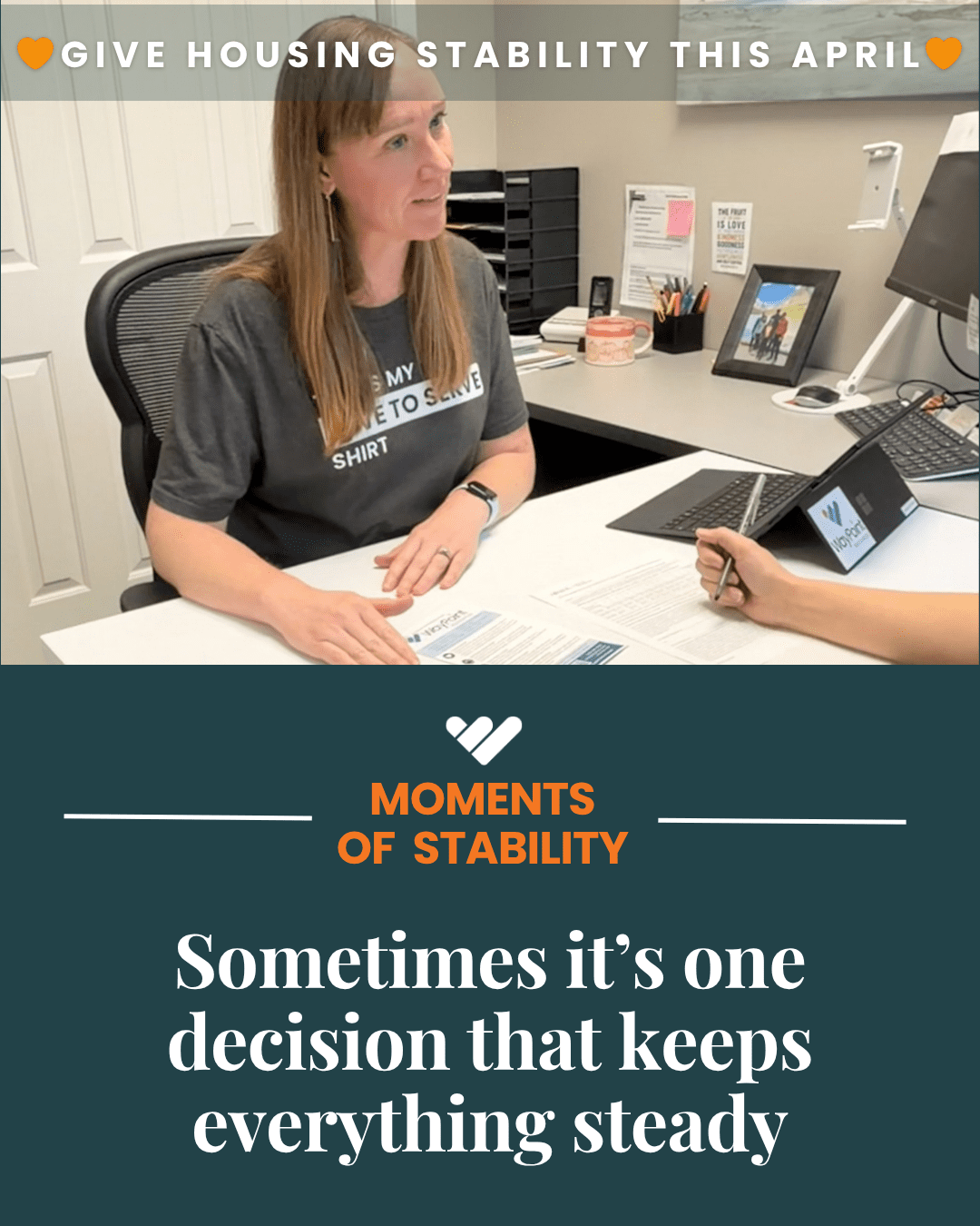 Sometimes it's one decision that keeps everything steady