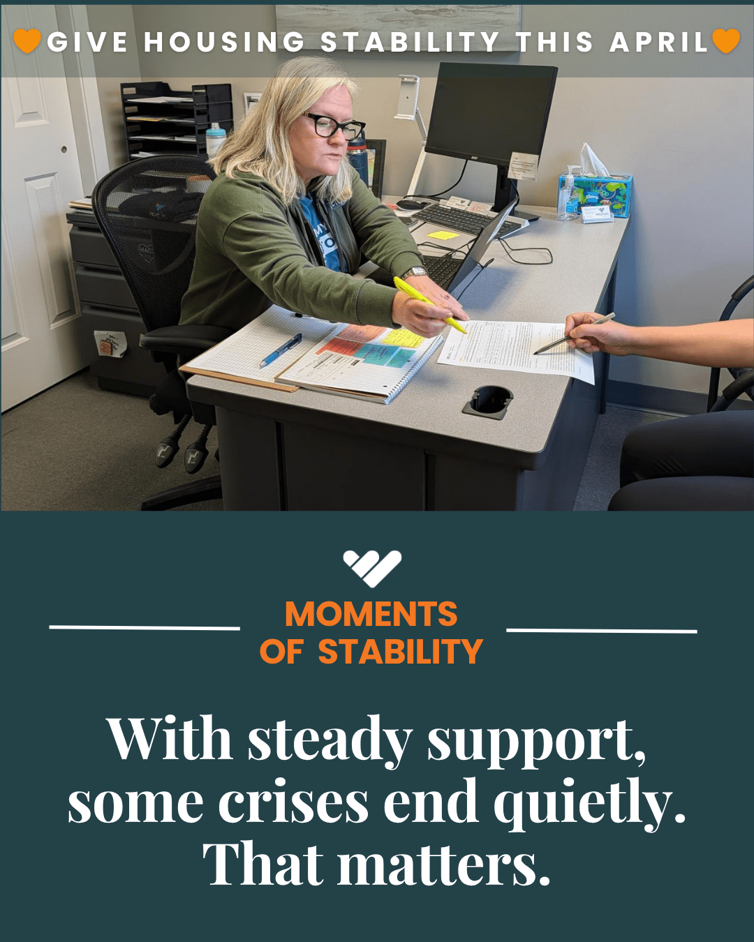 With steady support, some crises end quietly. That matters.